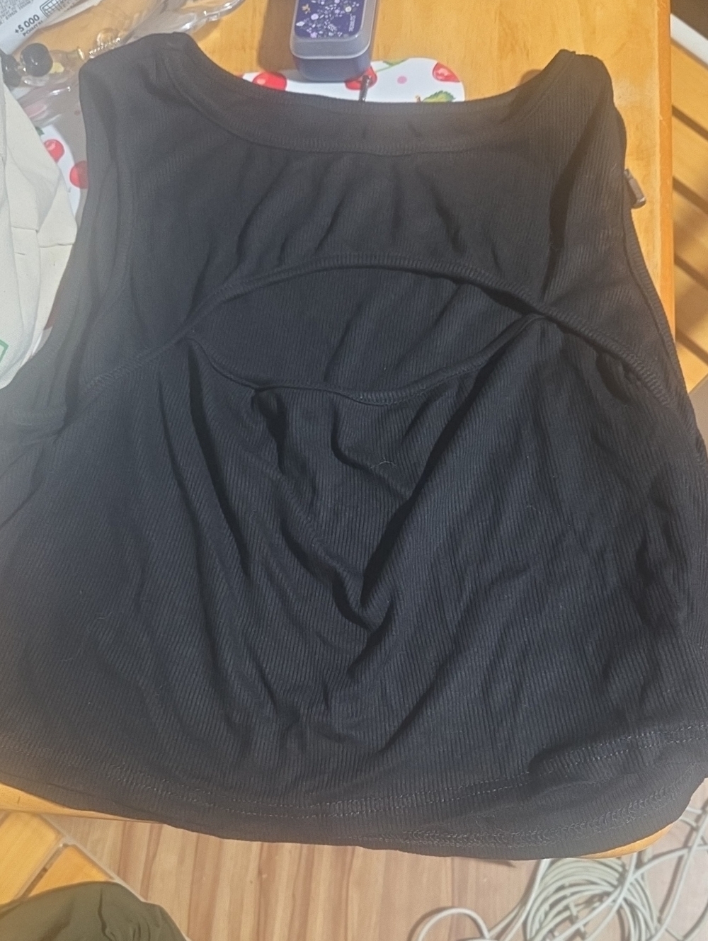 Black Women's Ribbed Tank Top - Sleek Everyday Essential